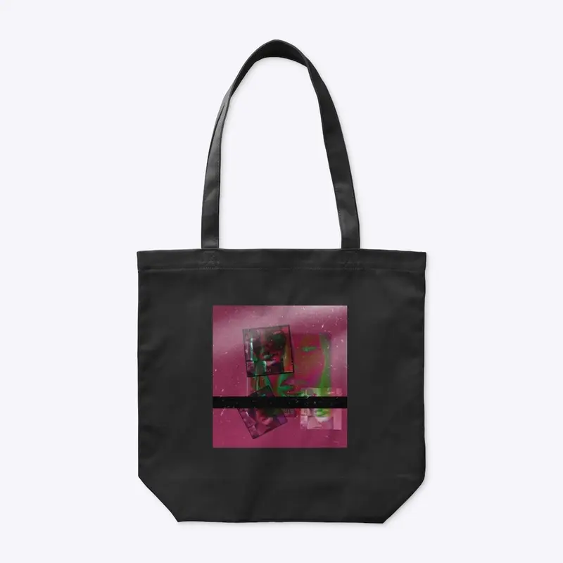 Faces Tote Bag - Black